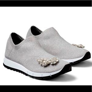 Jimmy Choo Verona trainer with crystal wings